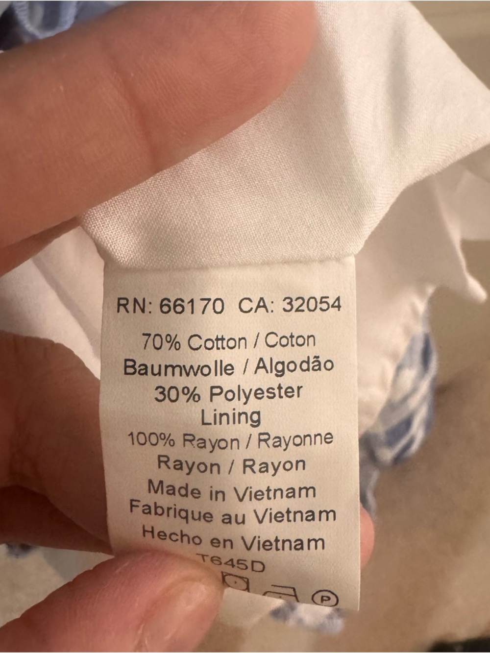 11.1 Tylho Kinsey Gingham Off-Shoulder Dress for size Large - Picture 9 of 10